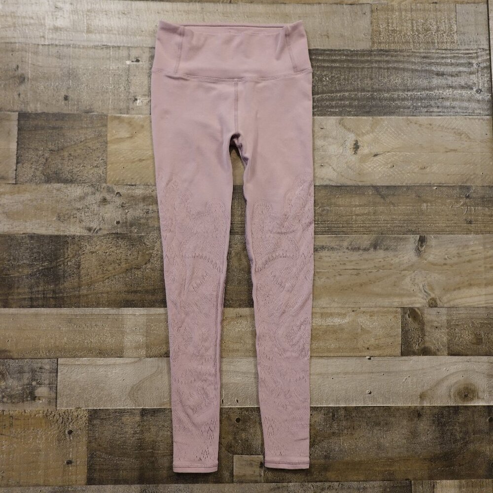 Lululemon Reveal‎ Tight Zen Expression Women’s Size 6 Vintage Mauve 25” Inseam